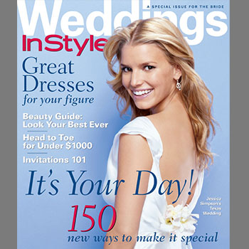 picture of In style wedding edition cover